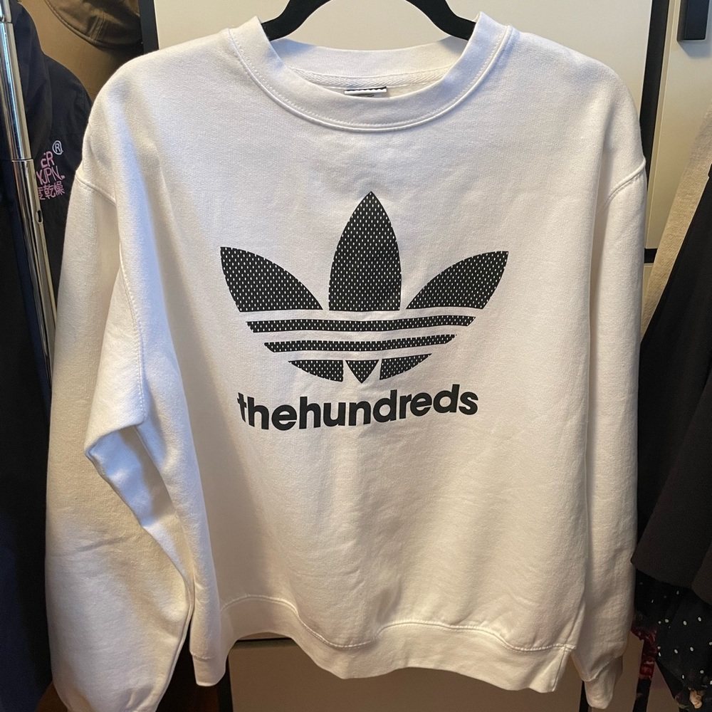 Adidas X The hundreds crewneck sweatshirts small